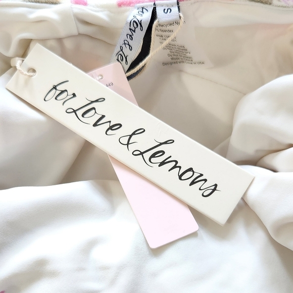 New!For Love and Lemons Cydney  One‎ Piece Swimsuit - Picture 14 of 15